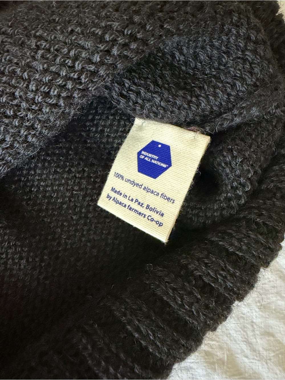 Men's Black Turtleneck Sweater – Cozy Warm Knit - Picture 6 of 7